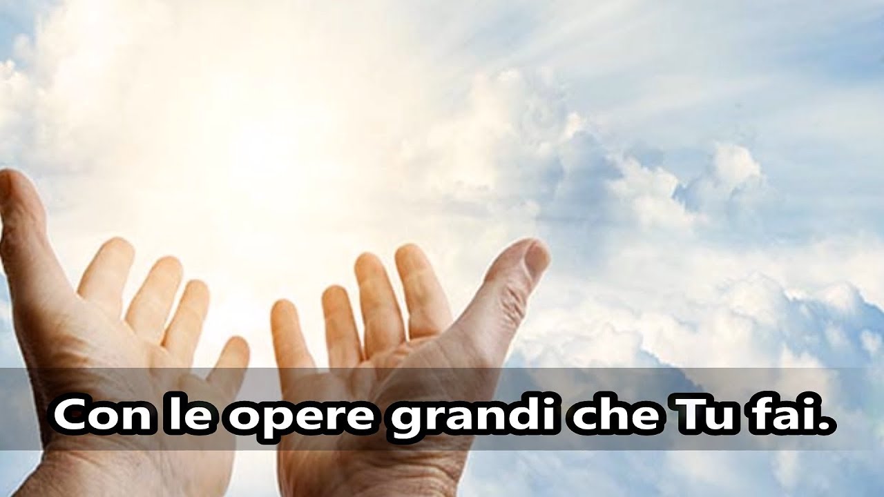 E' buono celebrare (#Cantico #cristiano con TESTO)