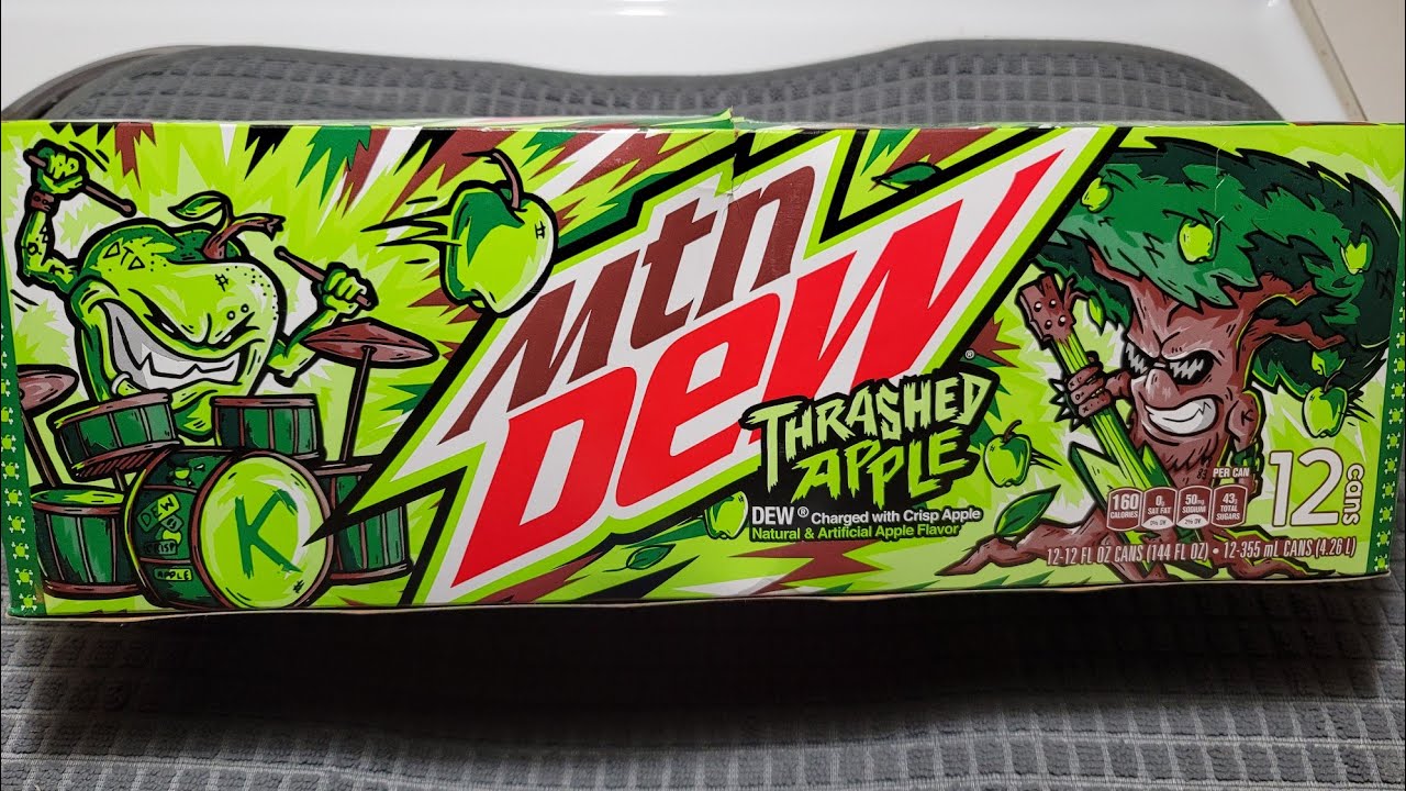 Mtn Dew Thrashed Apple Kroger exclusive