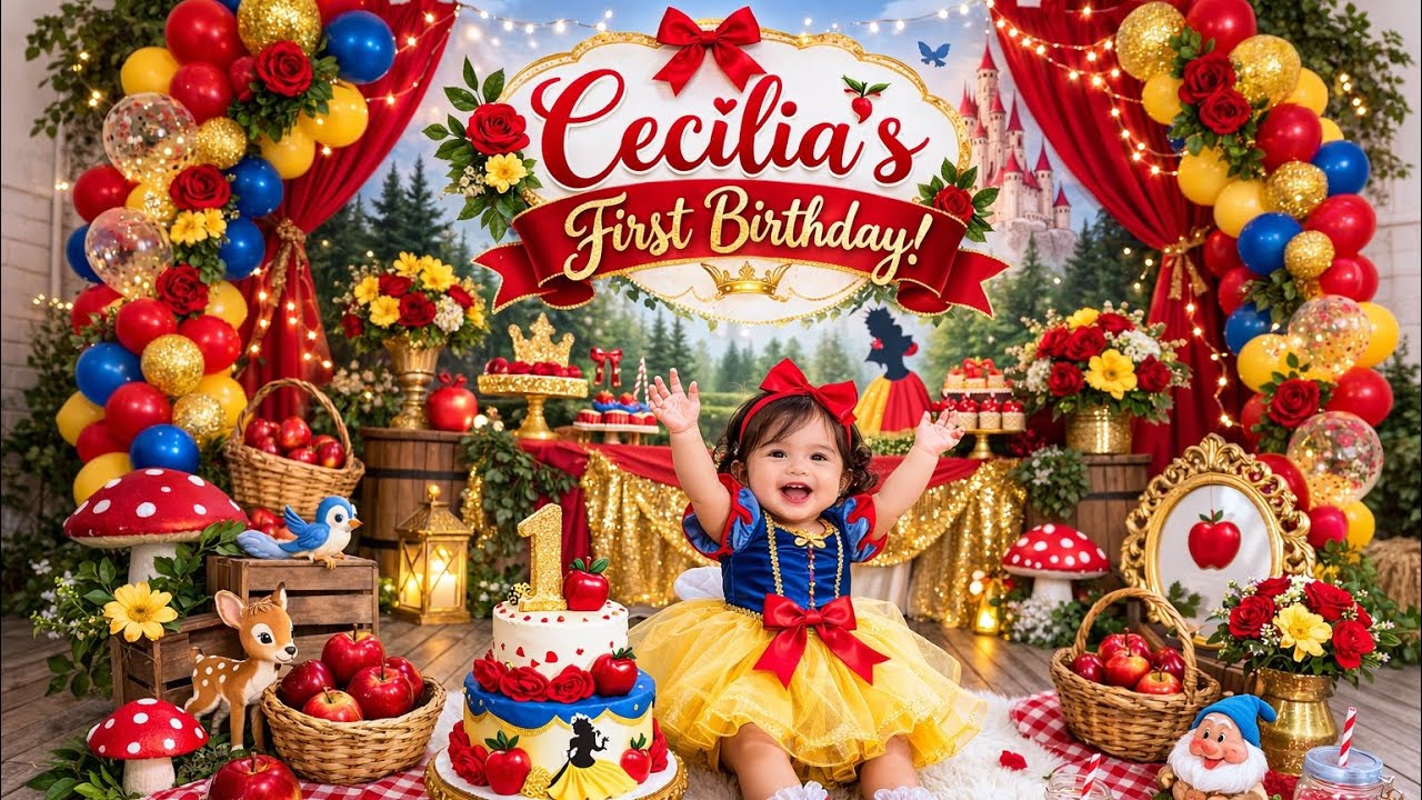Cecilia’s First Birthday 🎂
