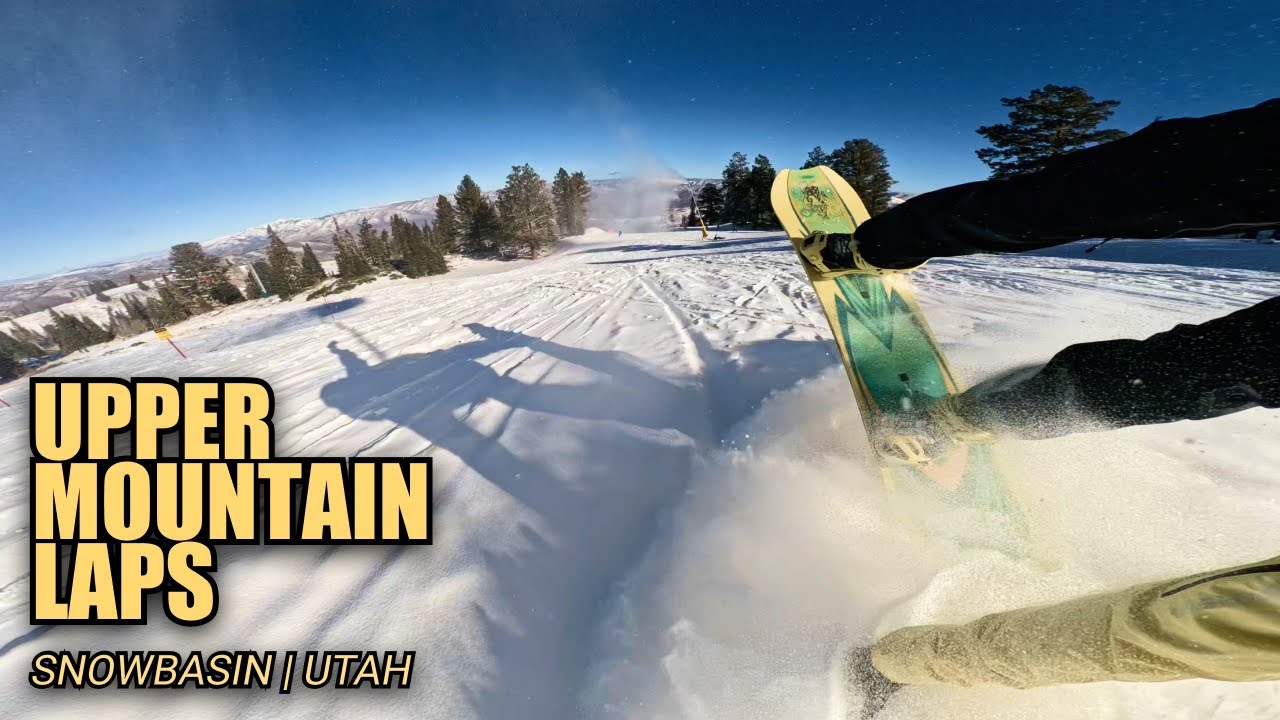 Snowbasin Needs Snow! UTAH is in Trouble.