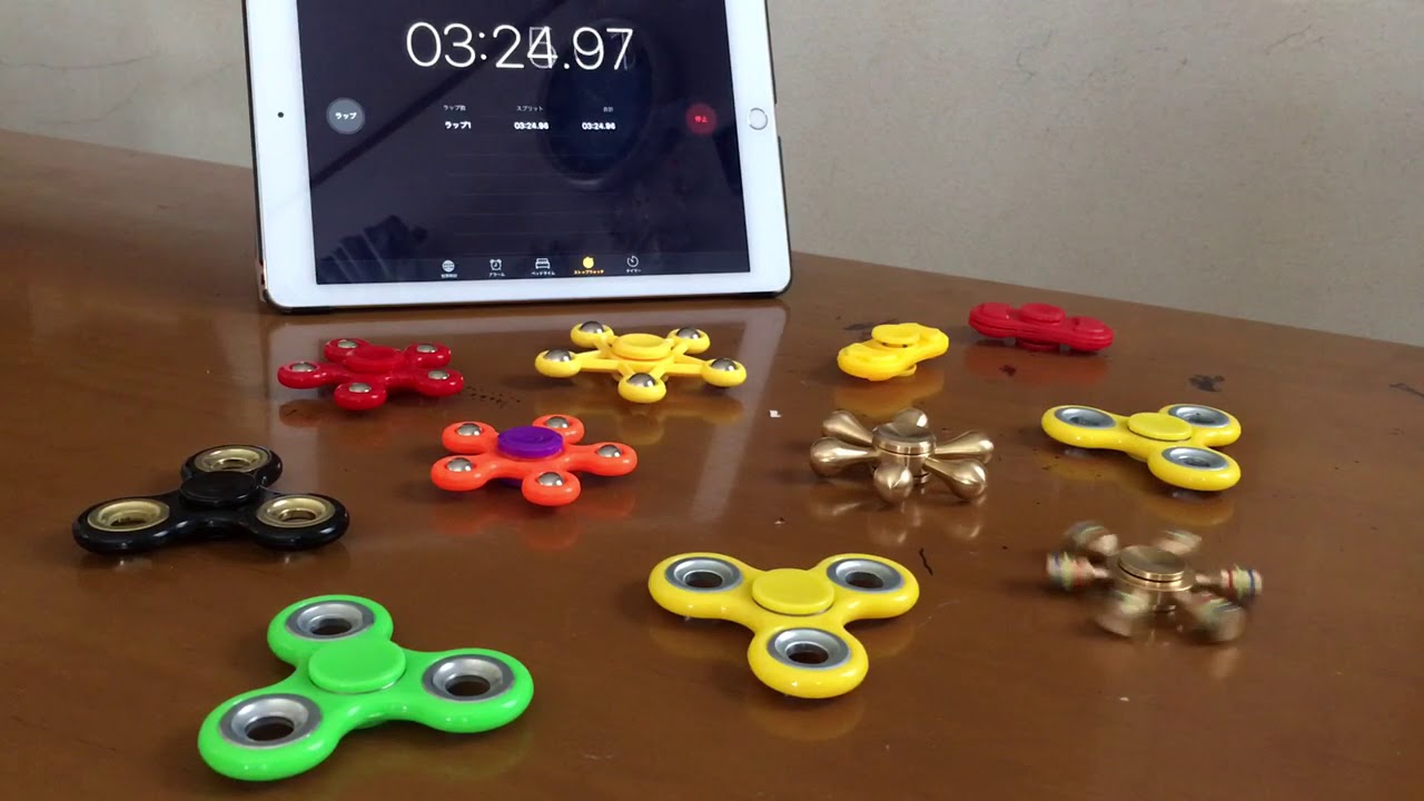 ハンドスピナー  回してみた 民族 水道