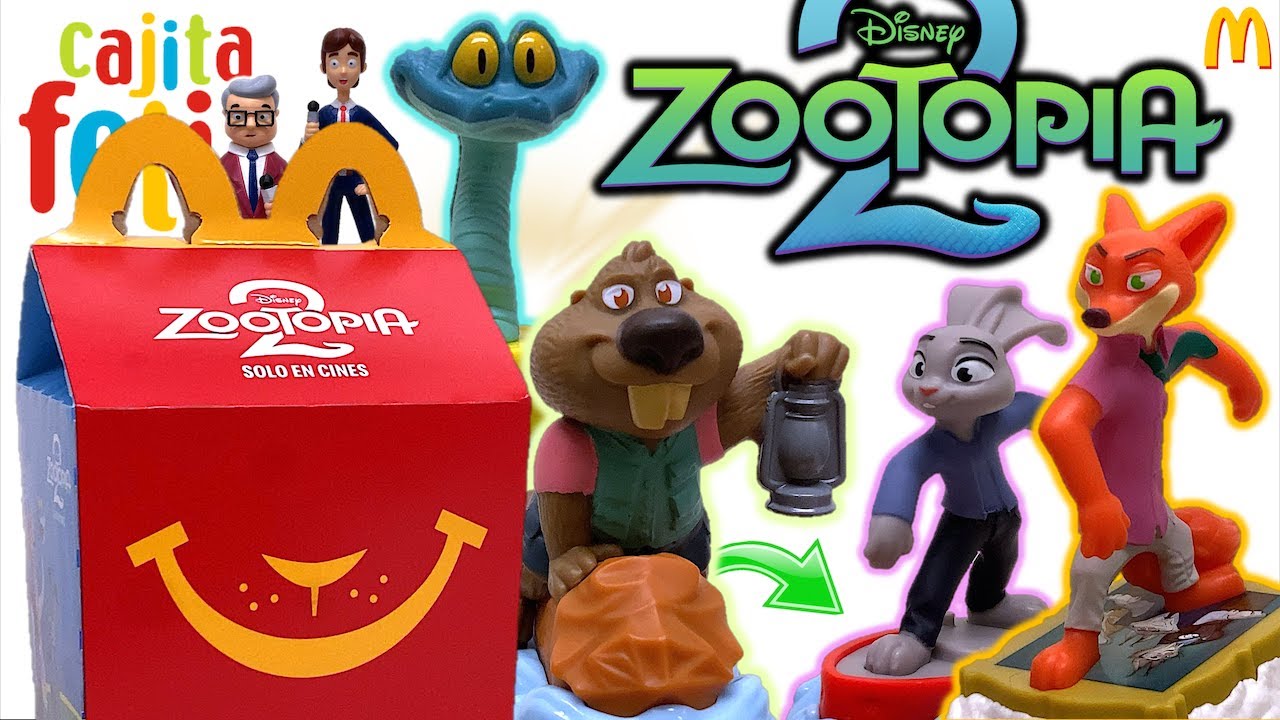 Cajita Feliz - Disney Zootopia 2 | McDonald's Colección Noviembre 2025 - TOY SHOTS (Parte 1)