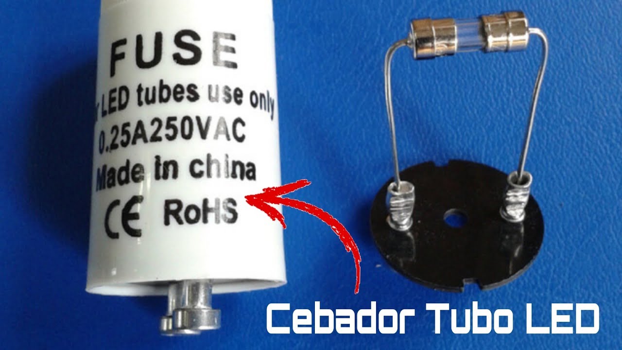 ¿REALMENTE ES NECESARIO EL CEBADOR LED? INSTALACIÓN TUBO LED