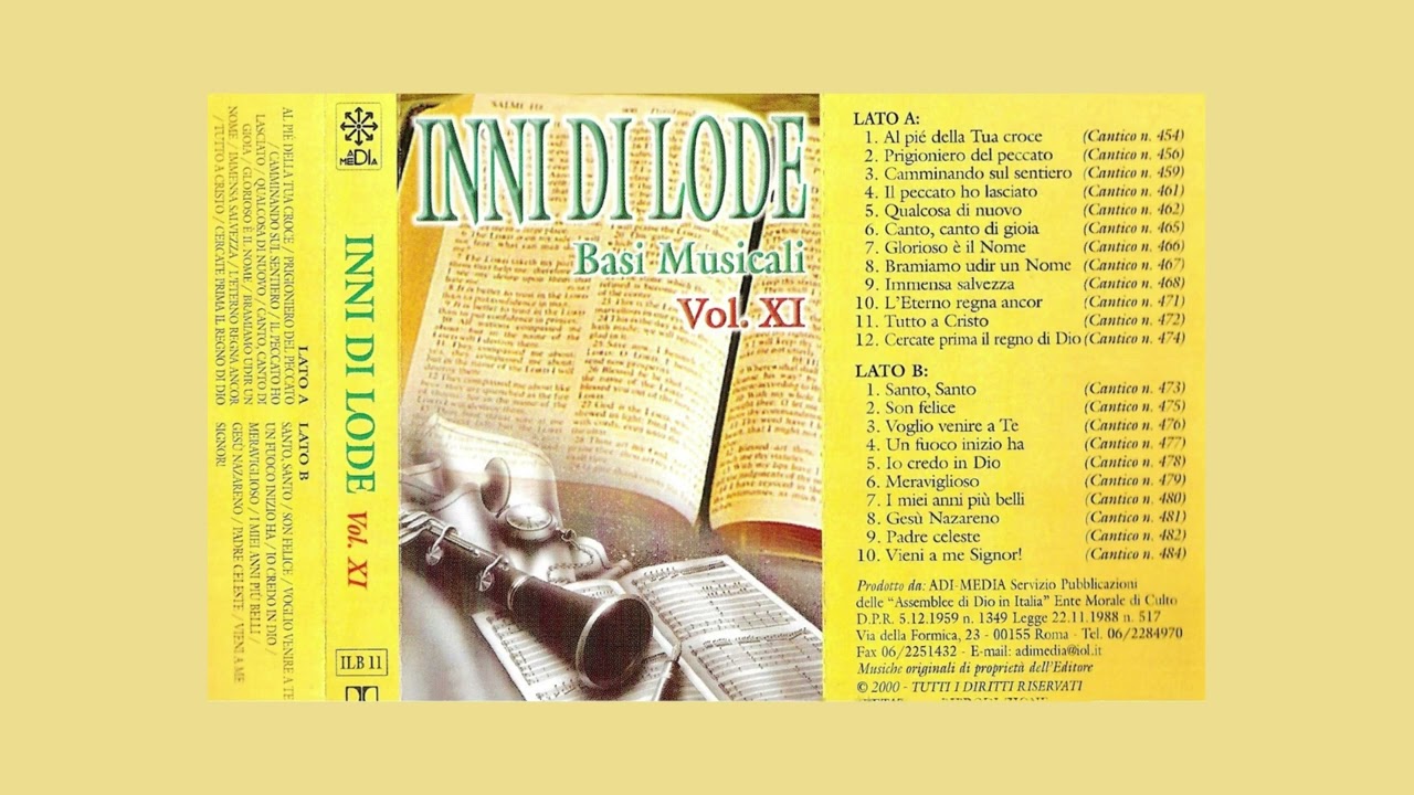 Inni di Lode - Basi Musicali - Vol XI - ADI Media (2000)