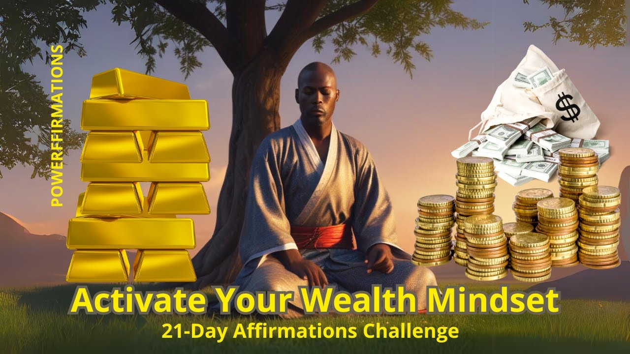 Powerffirmations:  Activate Your Wealth Mindset - 21 Days Affirmations Challenge