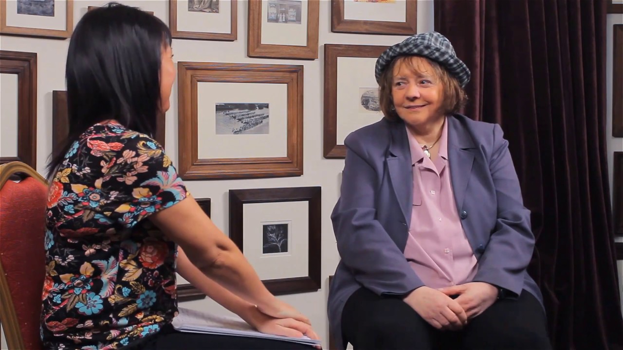 Lena Martel..  Interview on the janey kirk TV show