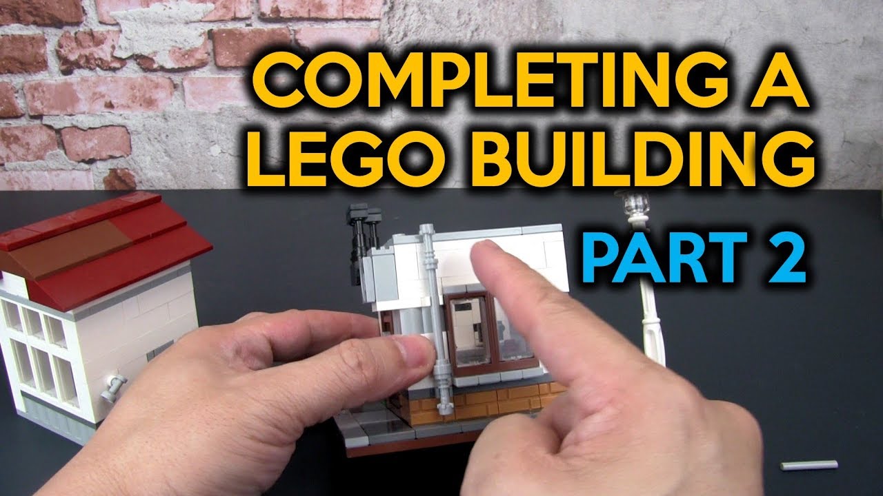 Completing a LEGO Mini House MOC from Start to Finish (Part 2)