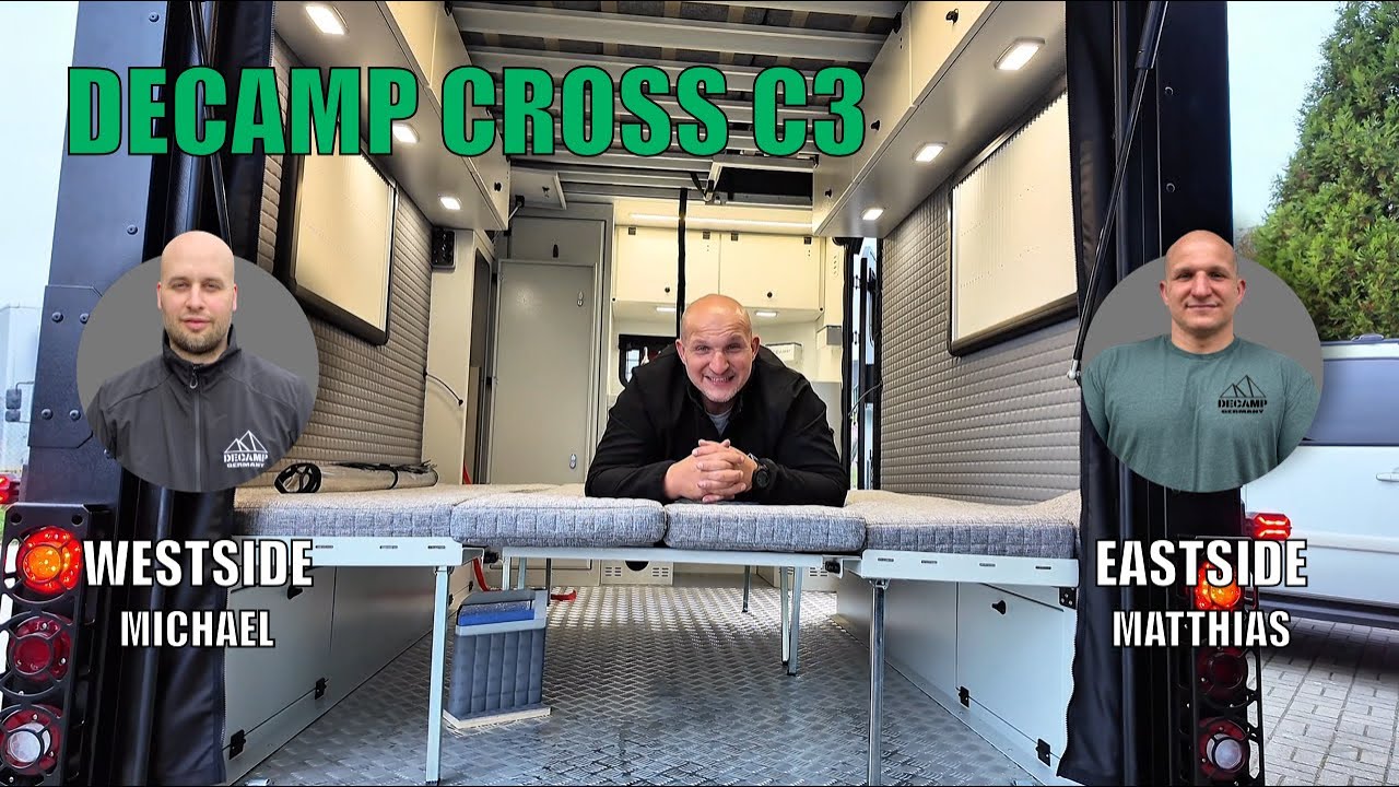 Decamp Cross C3 - Der multifunktionale Transport- und Wohnanh&auml;nger - Decamp Germany