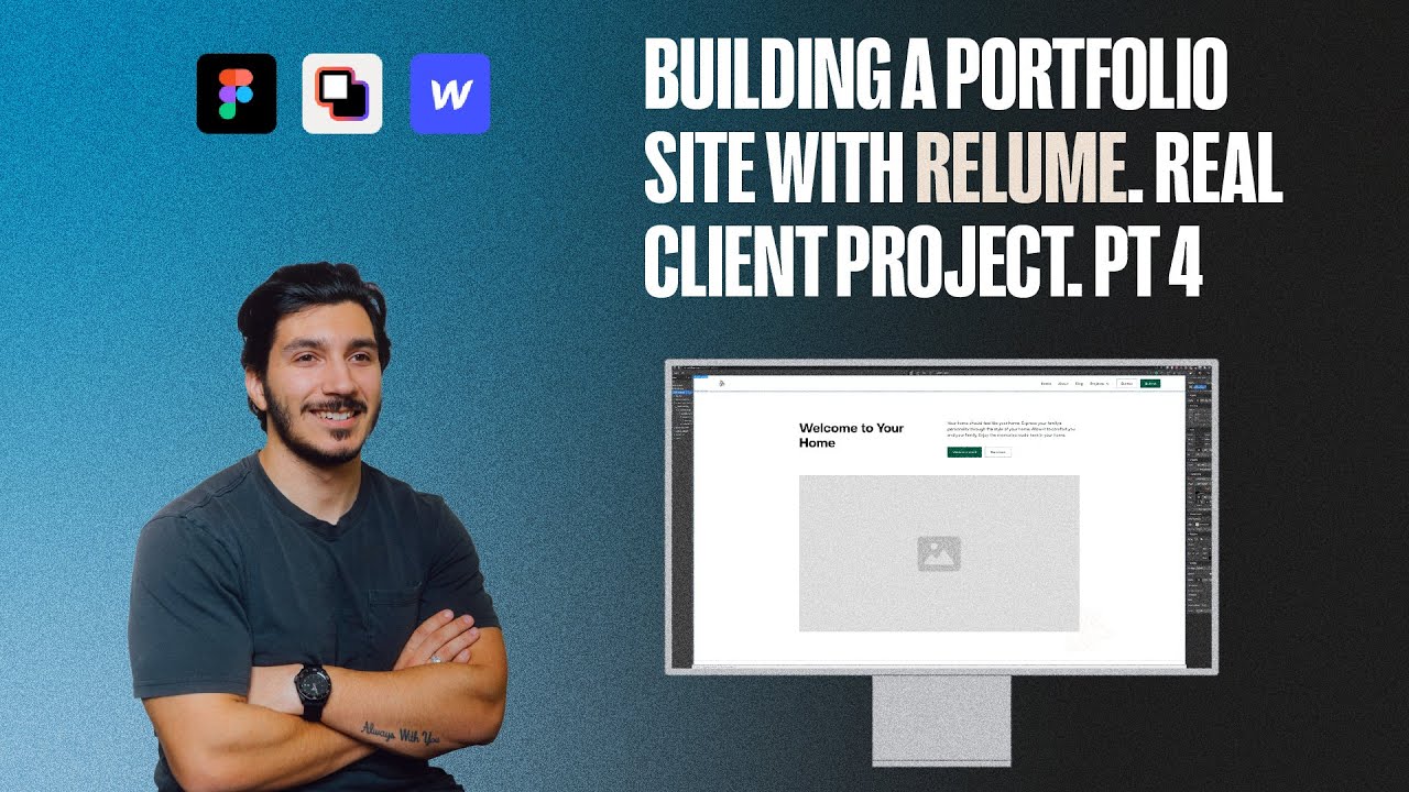 Customizing Relume Components pt 4. Building a client site with Relume and Webflow