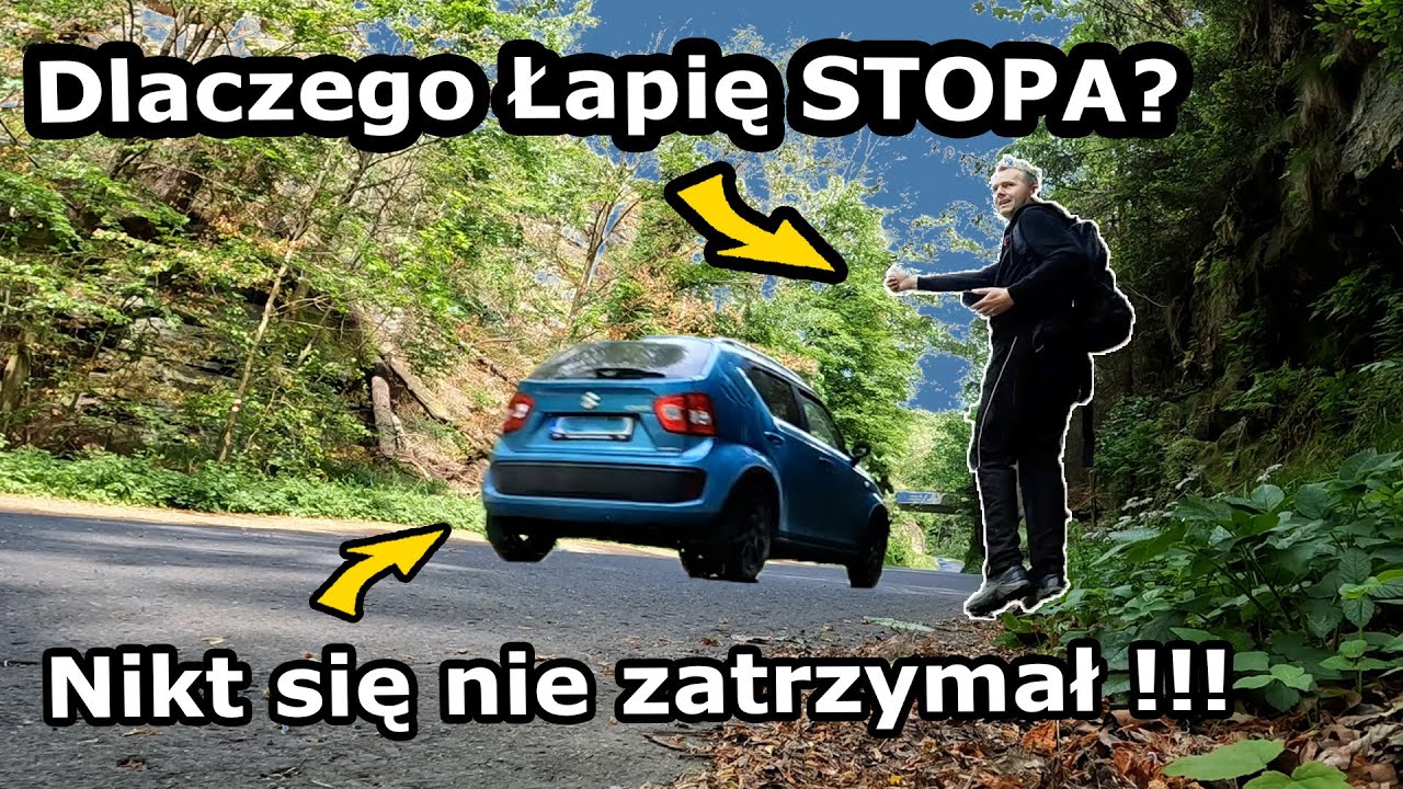 Łapię Autostopa !!! - Ale nikt nie chce się zatrzymać!  *Kąpię się w lesie, a wodę mam z ...  #934