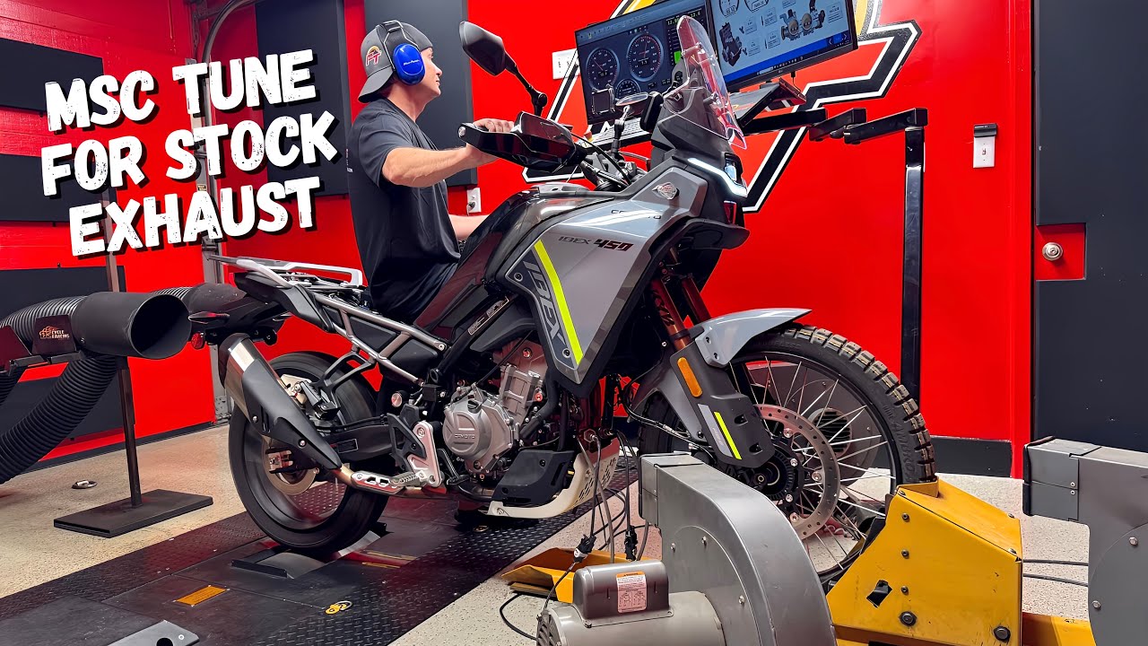 CFMOTO IBEX 450 / 450MT ECU Dyno Tune Results by Team MSC