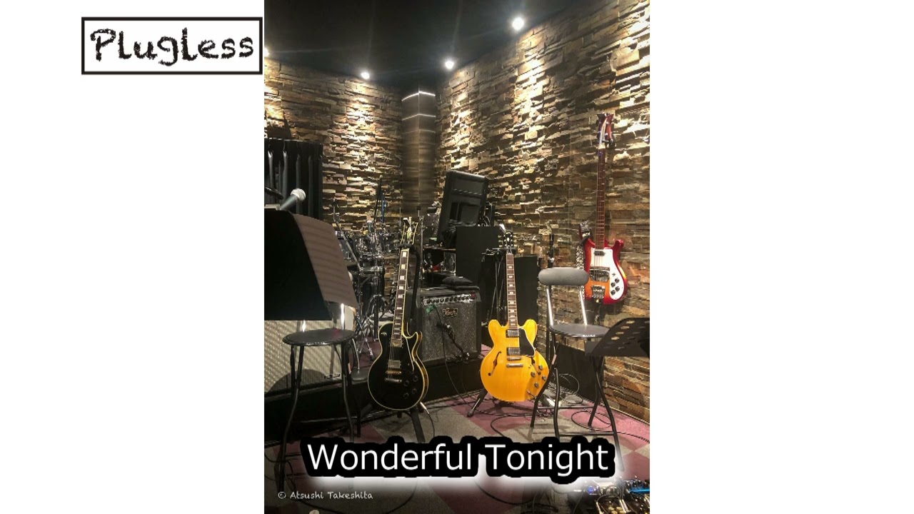 竹下アツシ Wonderful Tonight acousticVer Pluglessレーベル Fender クロサワ楽器[Plugless 441hz]