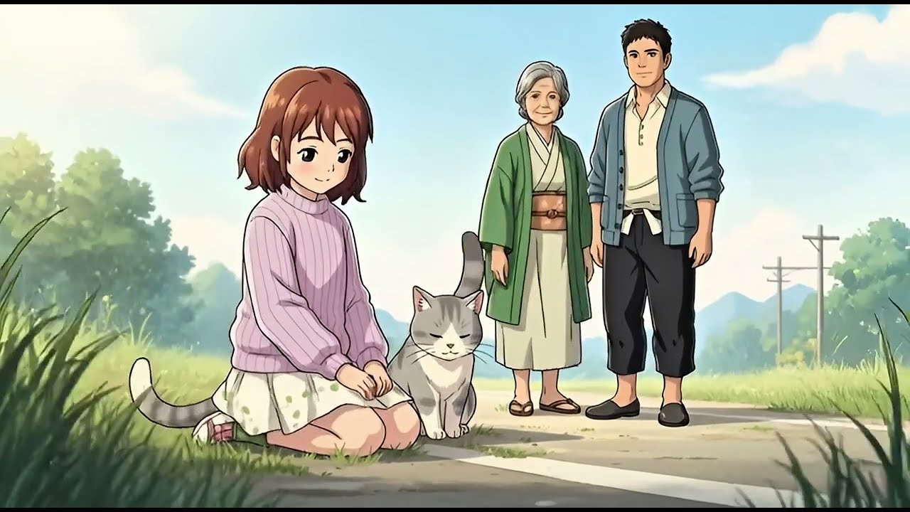 A Quiet Morning in a Small Village 🌾 | Ghibli Style ASMR