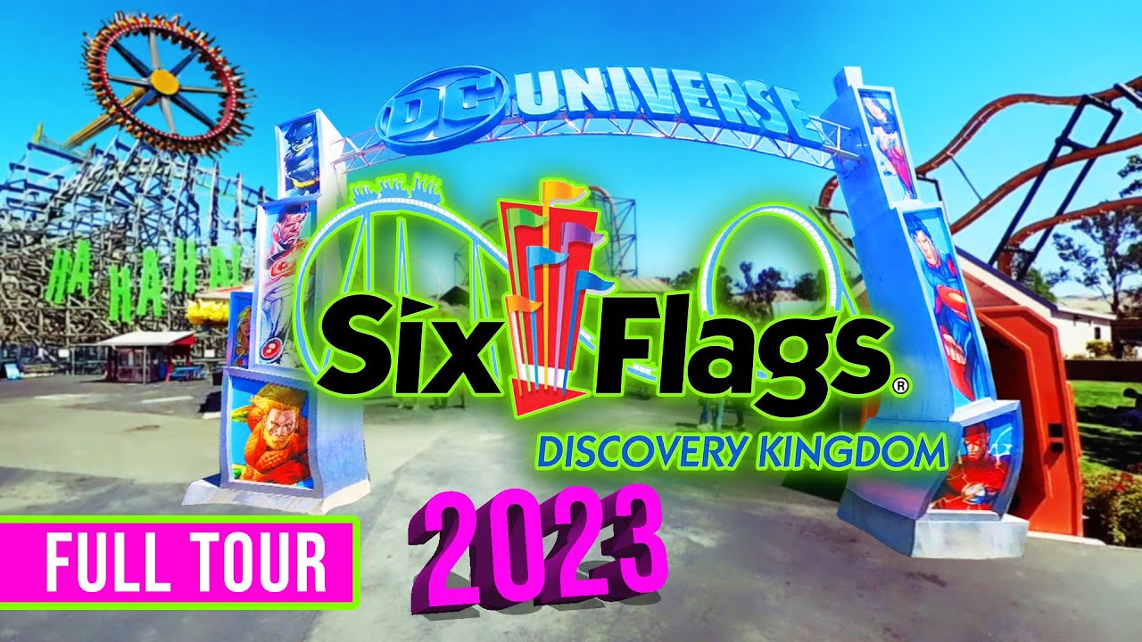 Six Flags Discovery Kingdom Vallejo CA Rides and Other Attractions for Family