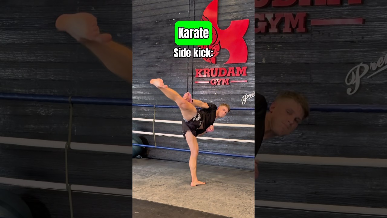 Karate vs Muay Thai KICKS&hellip;
