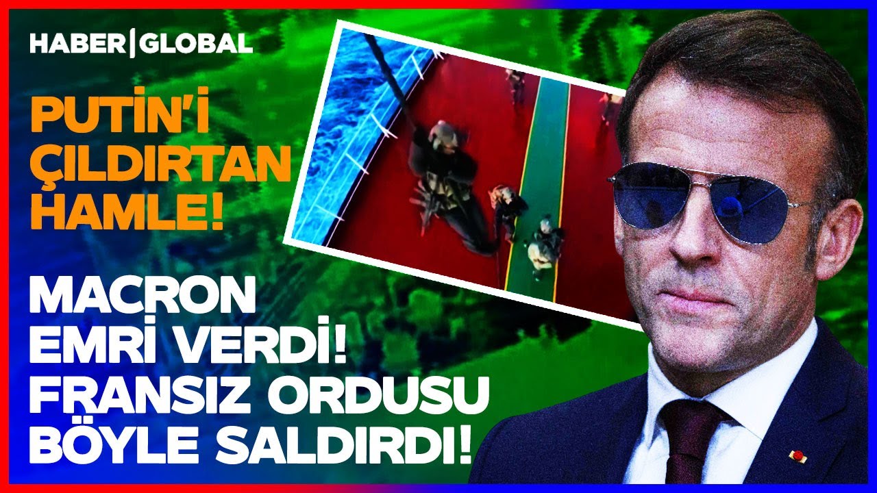 FRANSIZ ORDUSU BÖYLE SALDIRDI! Macron Akdeniz'de Putin'e Savaş Kılıcını Çekti!
