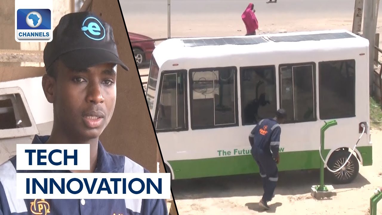 Nigerian Converts, Builds Solar Powered Vehicles