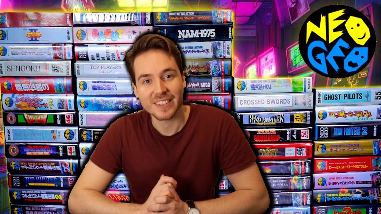 Student finds a HUGE Neo Geo AES Collection! │ 