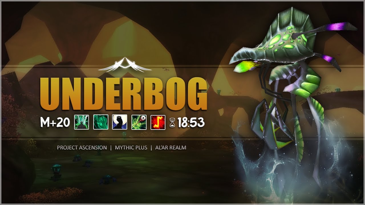 Project Ascension - A'lar: Mythic + 20 Underbog - 18:53 - Compound Power/Disciple of the Tides POV