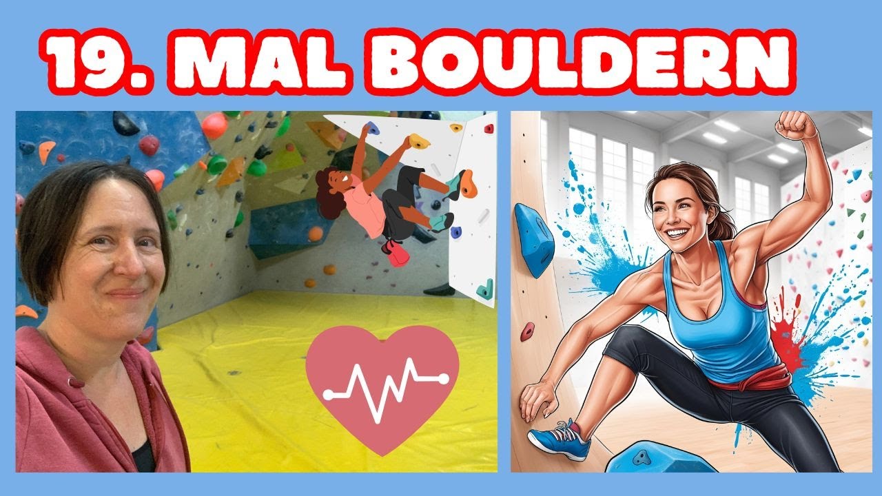 19. Mal Bouldern - wieder allein - 3. März 2025 - 365 Schritte zur Gesundheit