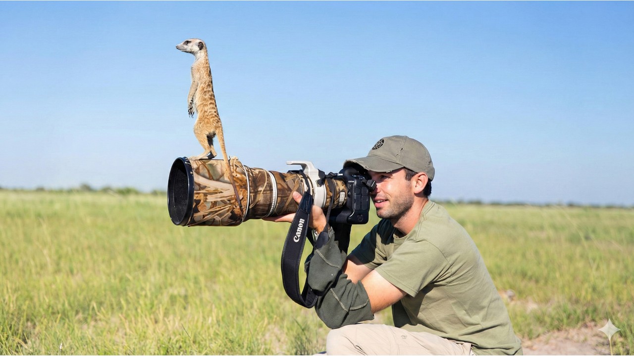 Animals Interrupting Wildlife Photographers Funny Encounters