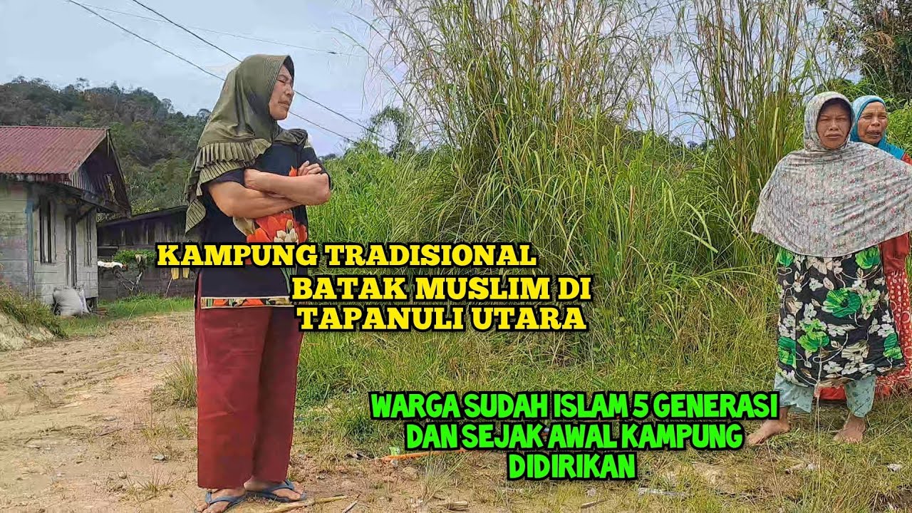 SOPORARU‼️KEHIDUPAN WARGA DI KAMPUNG BATAK MUSLIM DI PEDALAMAN TAPANULI UTARA