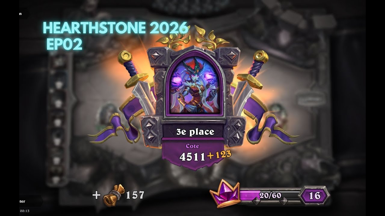 Hearthstone Champs de Batailles - EP02 2/3 - Petite fin de soirée.