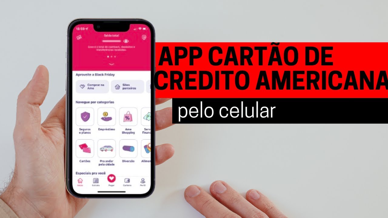 Aplicativo de Cartão de Credito Americanas