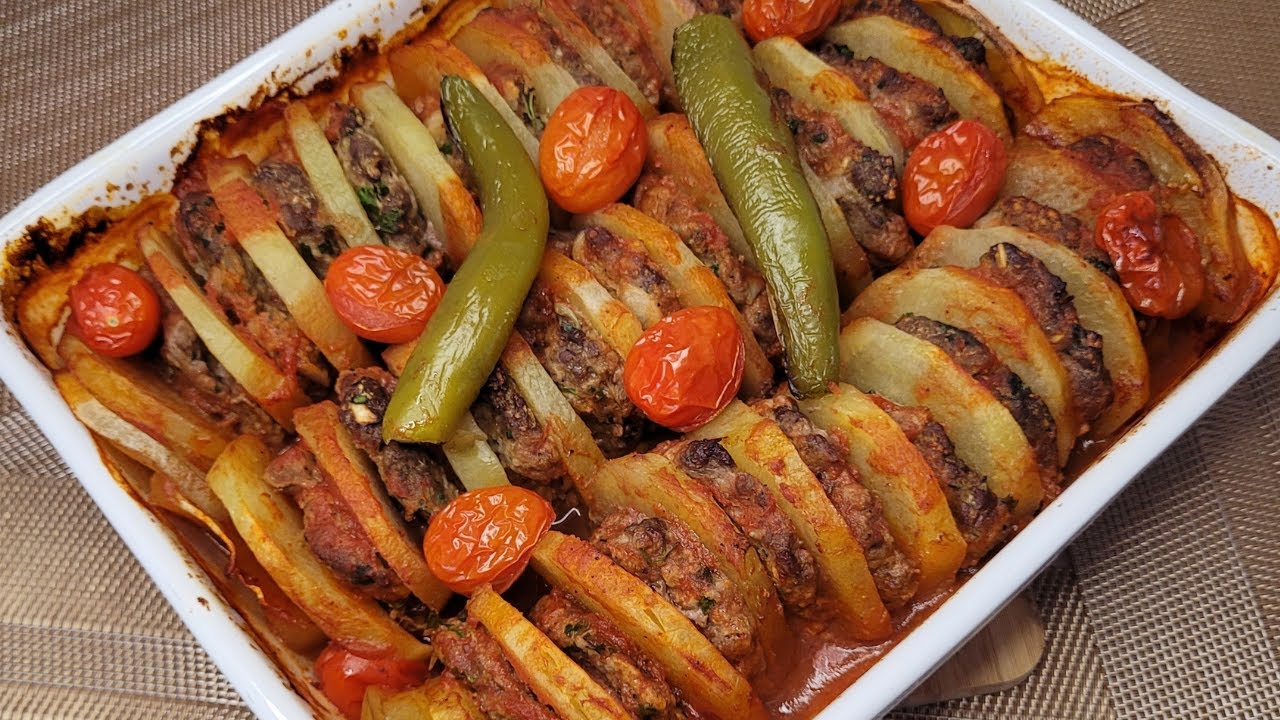 Recette Turque Kofte et Pomme de terre