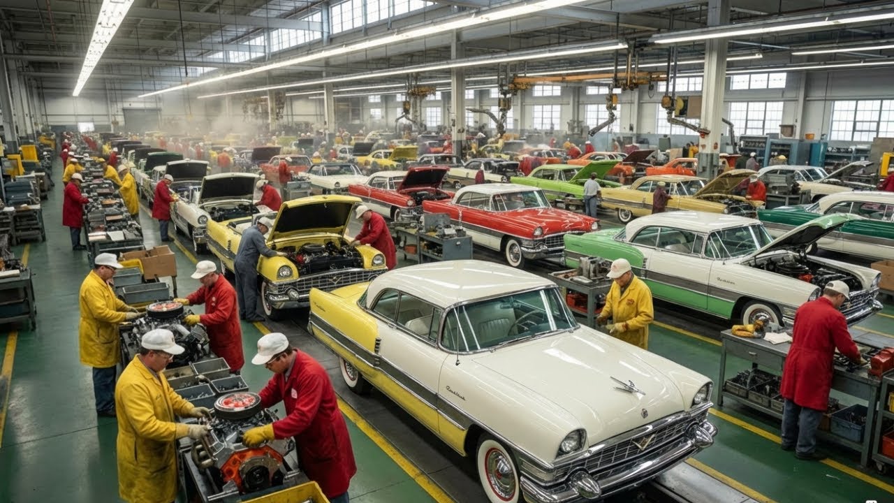 Inside the 1956 Packard Caribbean Factory — The Rise and Fall of an American Luxury Dream Full Produ