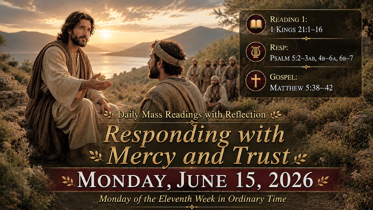 Responding with Mercy and Trust &ndash; Monday, June 15, 2026