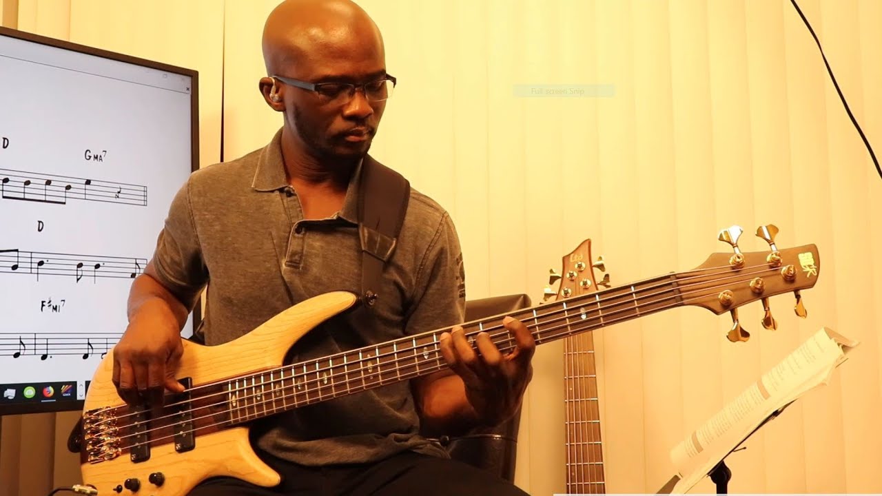 Israel Houghton More Than Enough Bass Cover