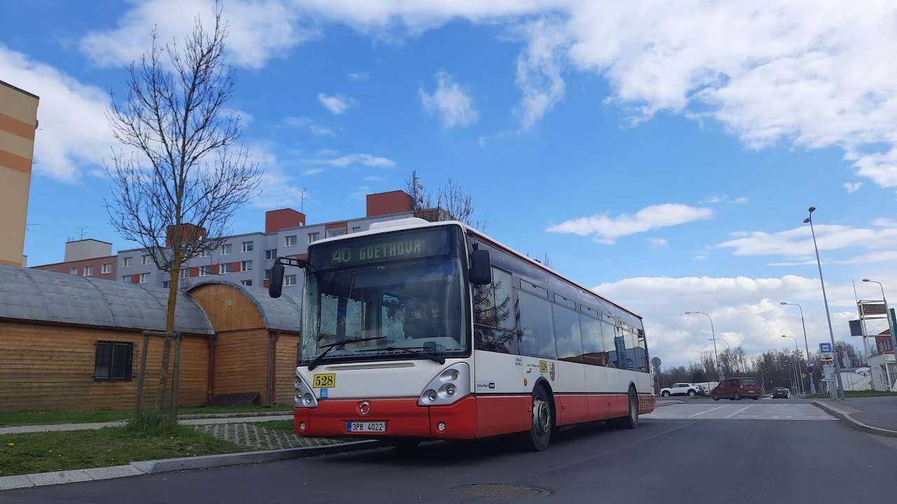 Autobus Irisbus Citelis 12M ev.č. 528 na lince 40