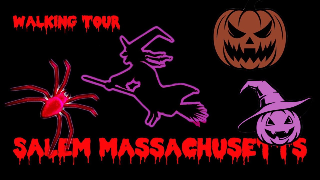 🎃 Walking Tour Salem, Massachusetts,  🦇 Halloween Special 💀