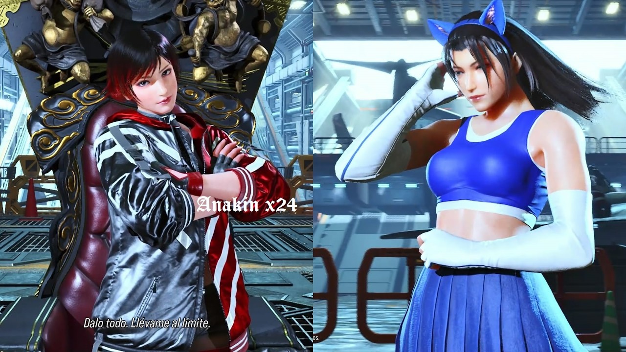 All N82 A Reina ryona vs Jun Kazama ryona Matches Tekken 8 GTX 2060 #tekken #shorts #tifa