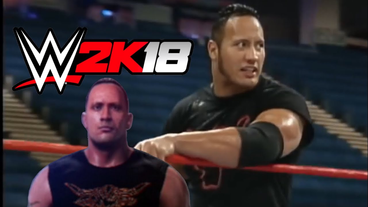 WWE 2K18 The Rock&rsquo;01 halftime heat 1999 attire
