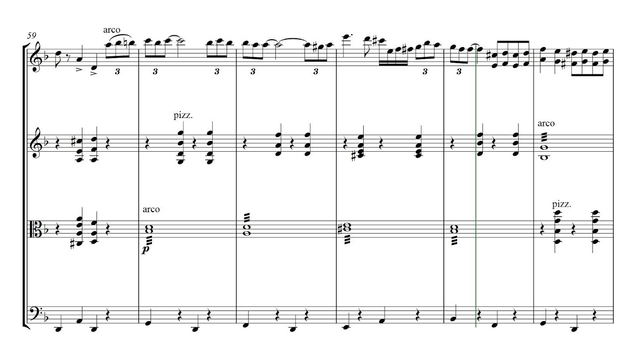 Two Guitars - Tsiganochka - Imitation of Roby Lakatos | String Quartet Sheet Music