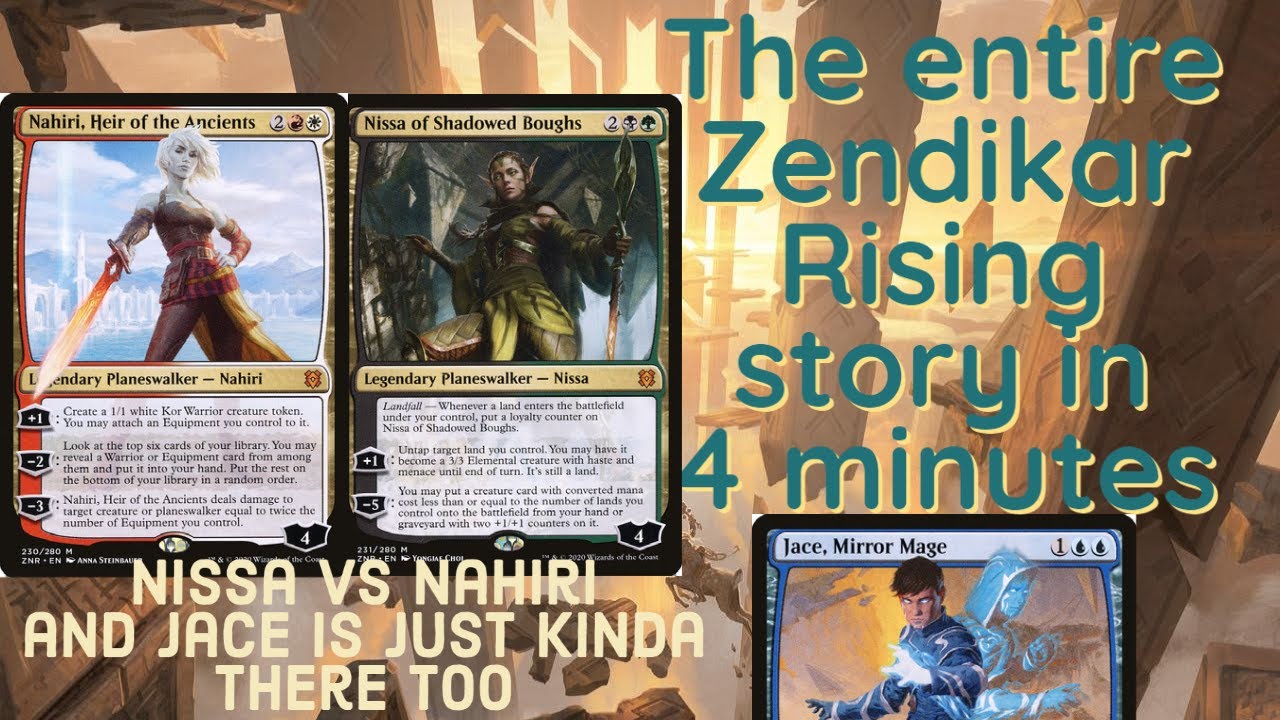 The Entire Zendikar Rising story in 4 minutes