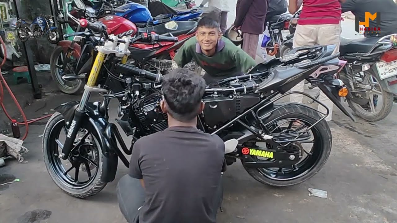 Yamaha FZs V2 All Servicing 2025✅Yamaha FZs V2 Service Cost I Habiba Motors Belabo✅Morud  Vlogs 2025