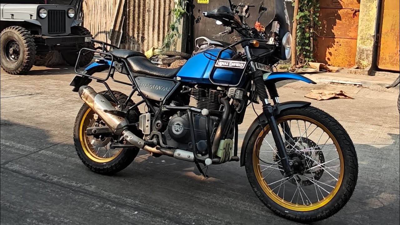 Tubeless Conversion on Himalayan 411 Using Himalayan 450 Rims | HDT Customs