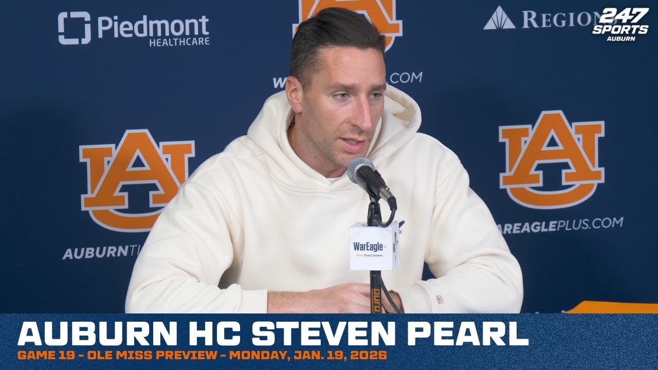 Auburn HC Steven Pearl - Ole Miss Preview