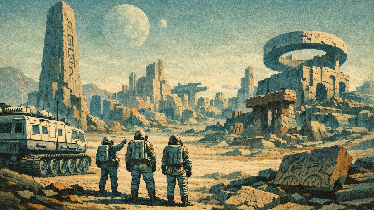 Ruins of an Extinct Alien Civilization | Sci-Fi Ambient