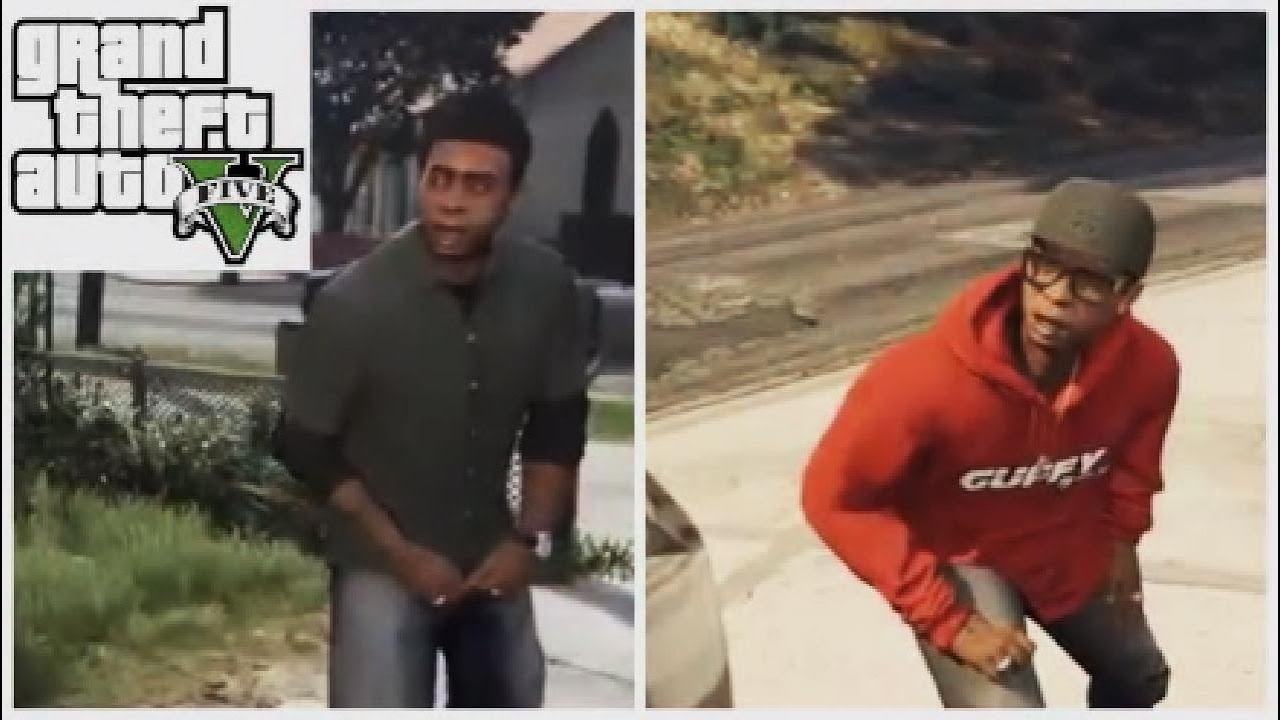 Lamar Roasts Franklin - Best Roast Yet - GTA V & GTA Online