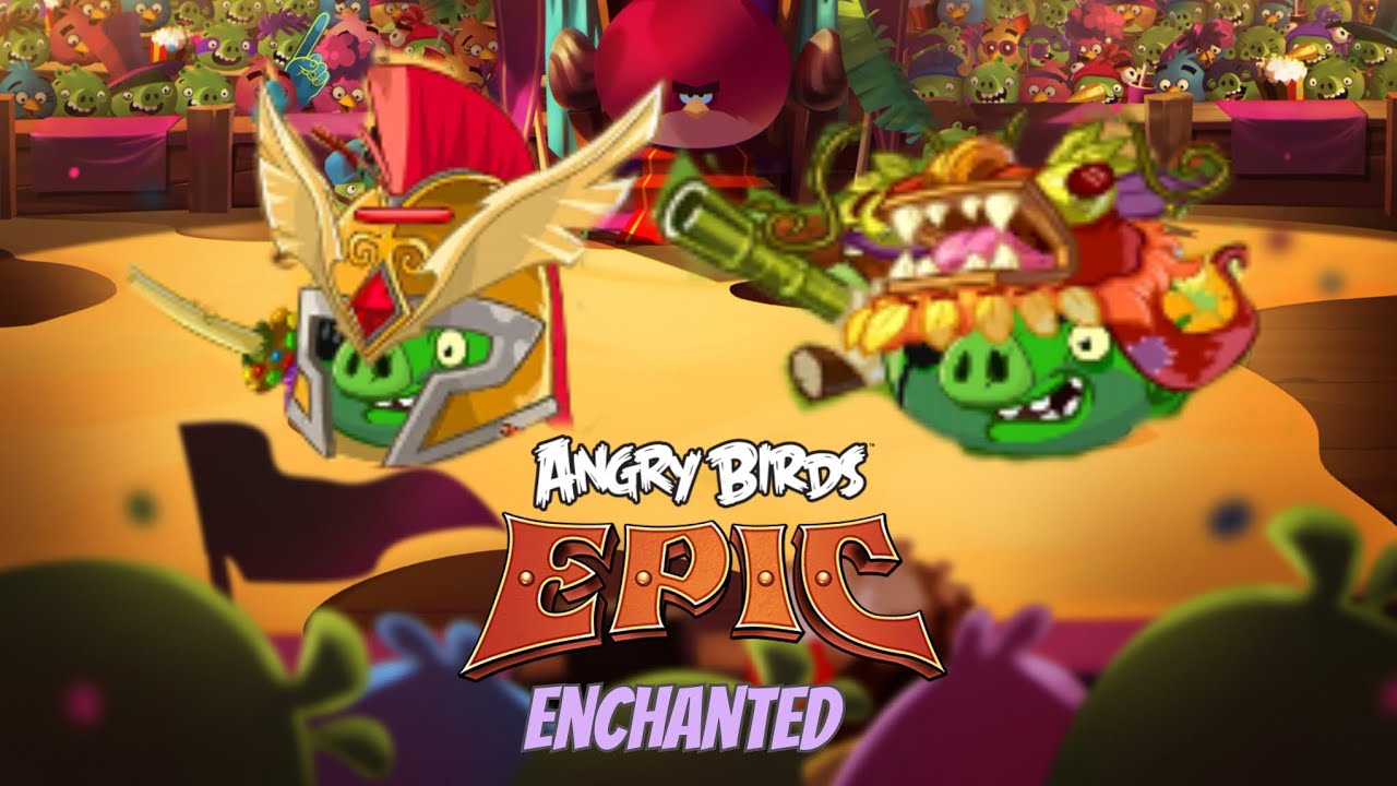 Angry birds epic enchanted part 3,  Porky's ship new form (canceled mod)