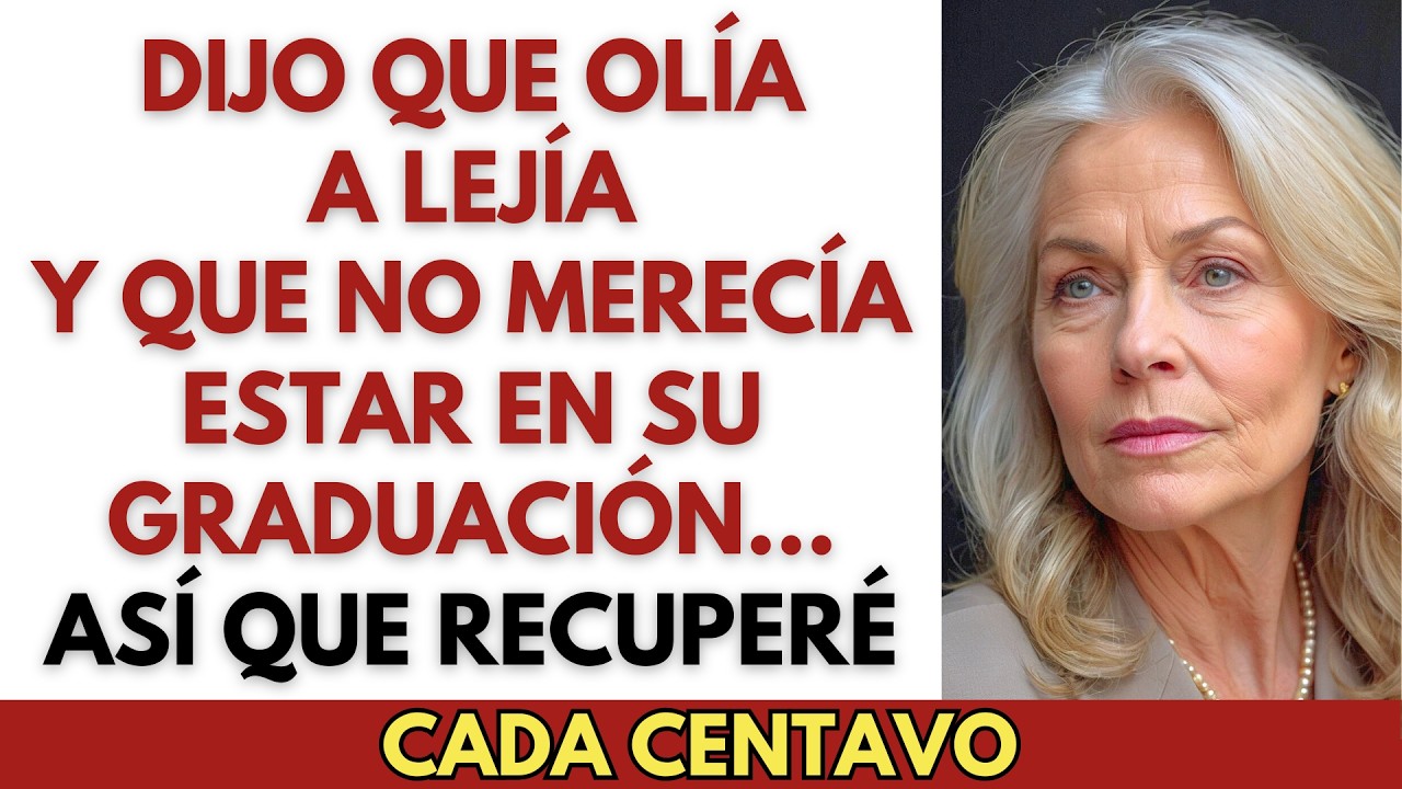 Mi hijo me llamó una vergüenza en su graduación—Así que recuperé cada dólar
