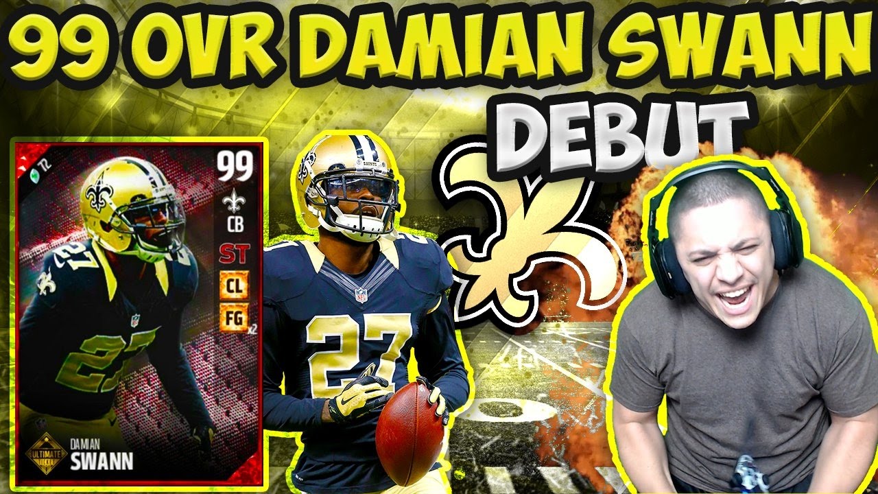 ULTIMATE TICKET MIKE EVANS IS SO CLUTCH! (99 DAMIAN SWANN GAMEPLAY) - MADDEN 17 ULTIMATE TEAM