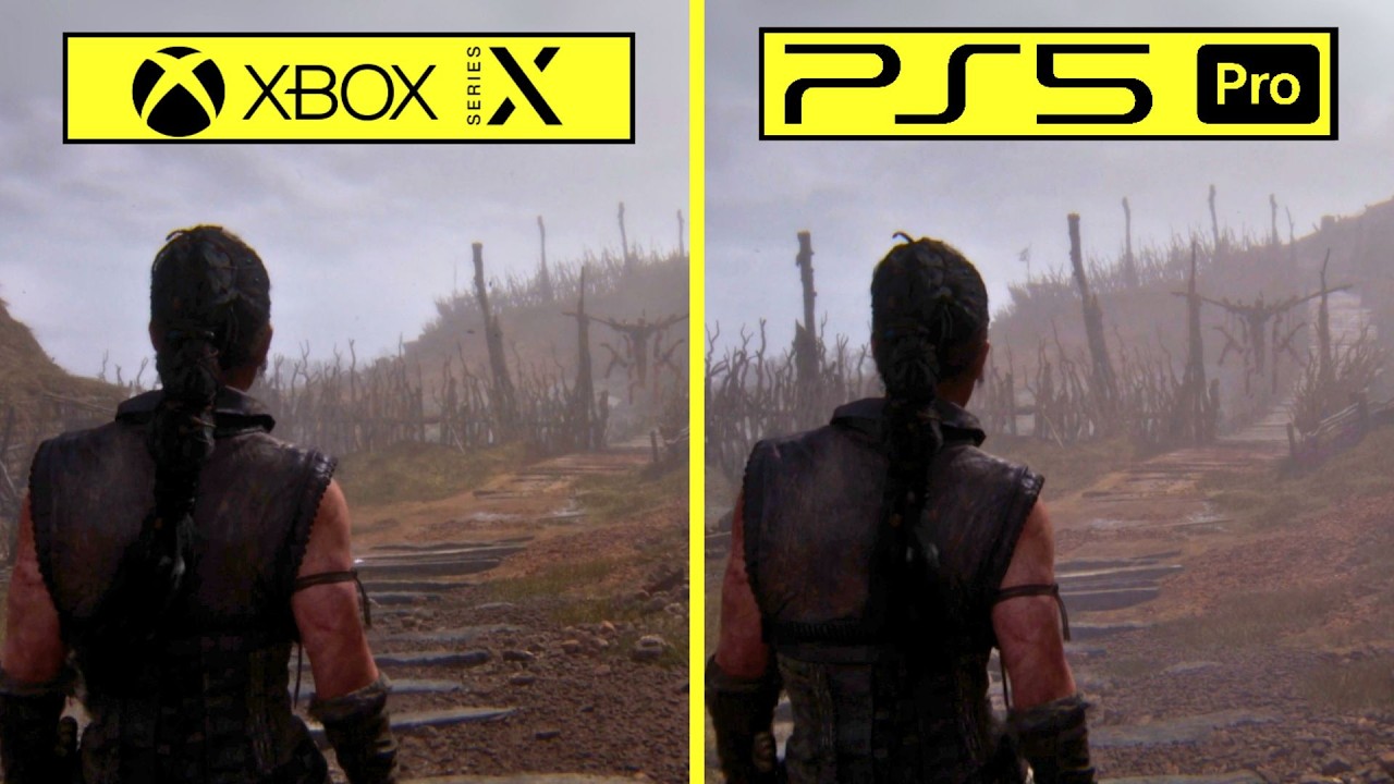 Senua’s Saga: Hellblade 2: сравнение графики PS5 Pro и Xbox Series X