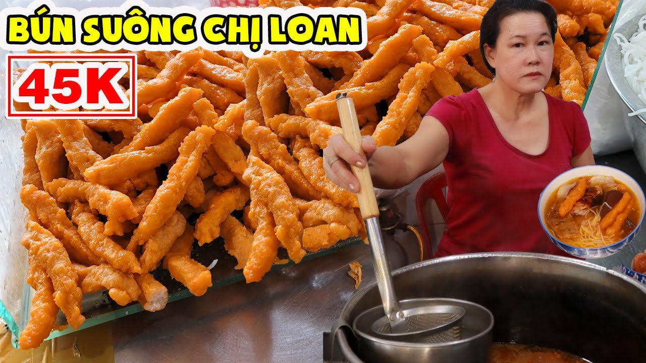 Hiếm Thấy Bún Suông Chị Lài 45K Đặc Sản Trà Vinh Chỉ Đếm Trên Đầu Ngón Tay Mới Thấy Ở Sài Gòn