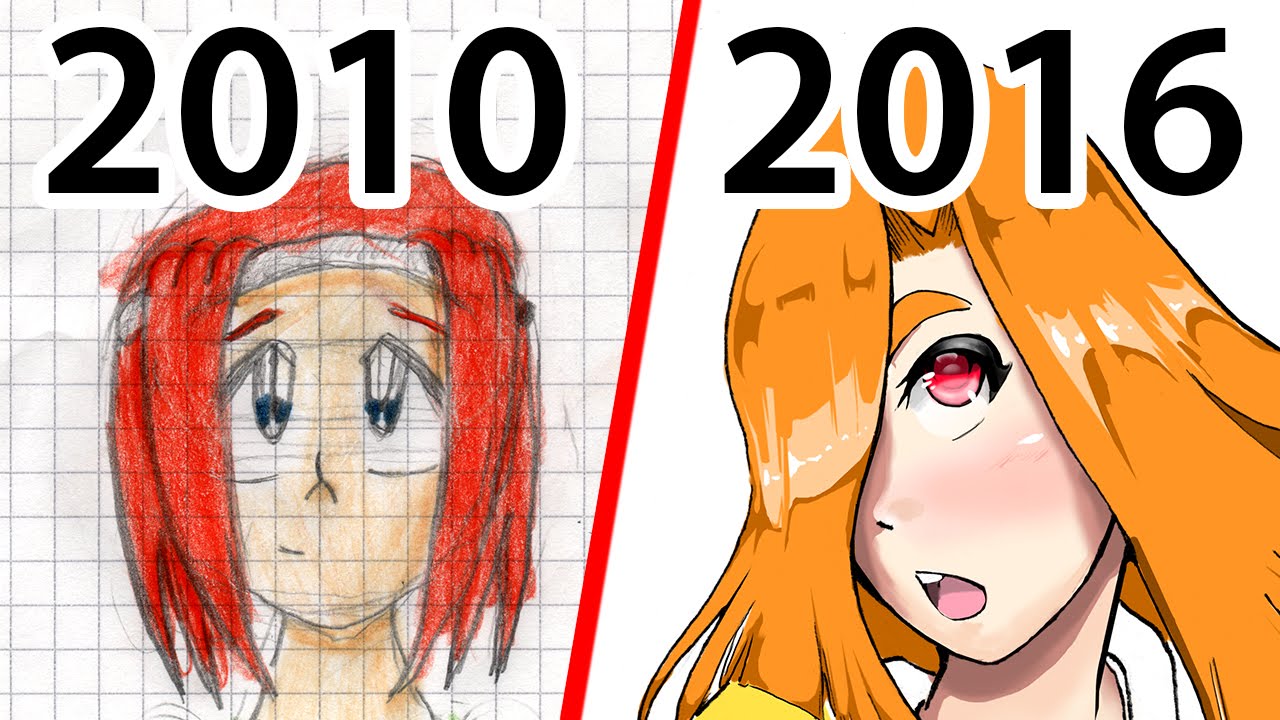 Meine alten Zeichnungen (VS meine Neuen Zeichnungen)