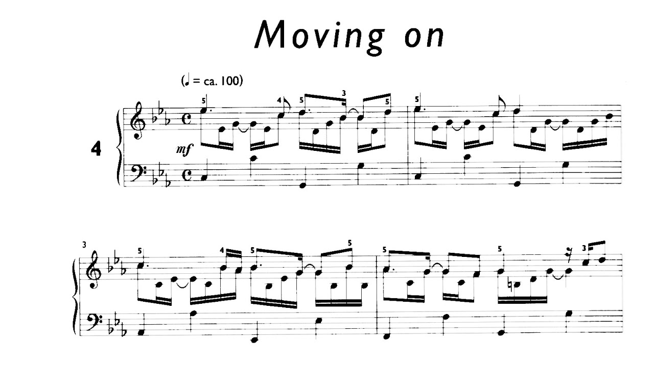 Daniel Hellbach: Moving on - from Rock Ballads Vol. 3 (audio + sheet music)